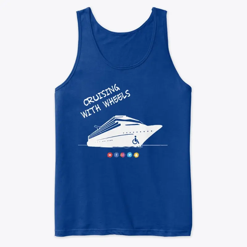 Cruising With Wheels Logo Tank Top 